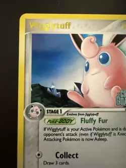 Pokemon TCG Crystal Guardians Wigglytuff 13/100 Stamped Reverse Holo Near Mint - Image 4