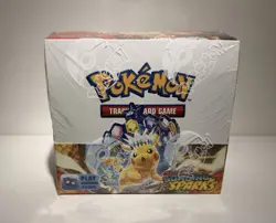 POKEMON TCG: Scarlet & Violet Surging Sparks Booster Box 36 Packs NEW SEALED - Image 1