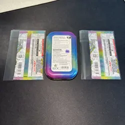 Pokemon TCG: Scarlet & Violet Prismatic Evolutions Mini Tin and 2 Japanese Packs - Image 2