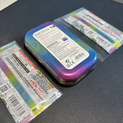 Pokemon TCG: Scarlet & Violet Prismatic Evolutions Mini Tin and 2 Japanese Packs - Image 3