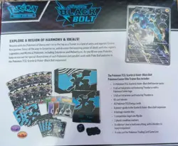 Pokemon Black Bolt and White Flare Pokemon Center ETB Sealed Elite Trainer Boxes - Image 4