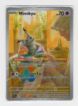 Pokemon TCG | Mimikyu Sealed Promo | SVP 075 | Near Mint Condition - Image 1