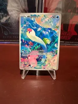 Wiglett 206/198 Illustration Rare Scarlet & Violet Pokemon TCG NM - Image 1