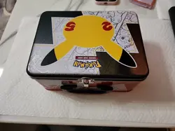 Pokemon Celebrations Chest Lunch Box *Empty* Plus Coins, Stickers, And Pins! - Image 2