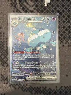 Jellicent EX Special Illustration Rare 168/86 White Flare Pokemon TCG NM - Image 1