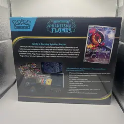 Pokemon TCG: Phantasmal Flames Factory Sealed Elite Trainer Box Blue Charizard - Image 3