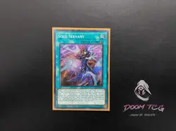 Yugioh Soul Servant LDS3-EN095 LTD Ed SCR “Dark Magician Support” - Image 1