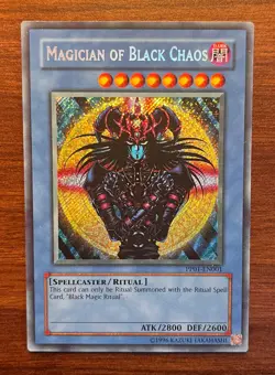 Magician of Black Chaos | PP01-EN001 | LP | Secret Rare | YuGiOh - Image 1