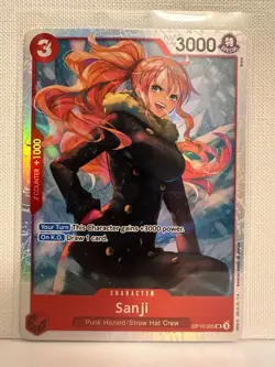 One Piece Royal Blood Sanji Super Rare OP10-005 NM english - Image 1