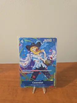 Cavendish OP10-045 Rare Alt Art One Piece TCG English Royal Blood - Image 1