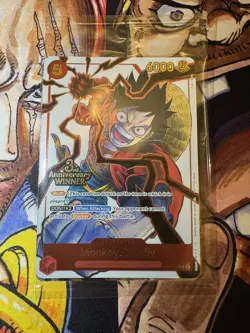 Luffy Sabo Ace OP13 3rd Anniversary Winner Pack Sealed One Piece TCG English - Image 1