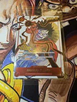 Luffy Sabo Ace OP13 3rd Anniversary Winner Pack Sealed One Piece TCG English - Image 3