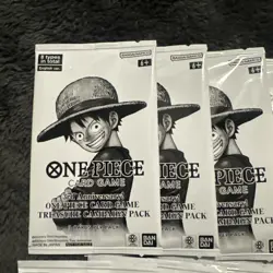 (Sealed) One Piece ENG 3rd Anniversary Treasure Campaign Promo Pack x8 - Image 2