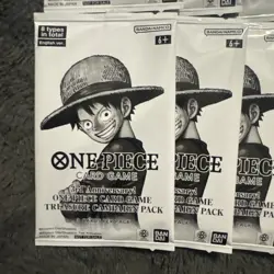 (Sealed) One Piece ENG 3rd Anniversary Treasure Campaign Promo Pack x8 - Image 5