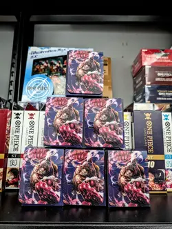 6 X Monkey D. Luffy One Piece TCG Deck Boxes From Gift Collection 2023 - Image 1