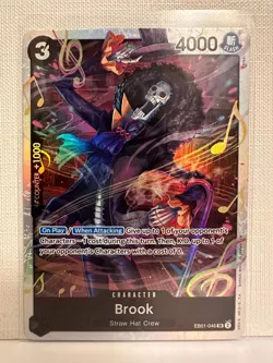 One Piece TCG • Brook EB01-046 • Super Rare • ENG/NM - Image 1