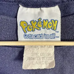 1999 Pokemon Gotta Catch 'Em All Official Nintendo Shirt Youth L Vintage 90s - Image 3
