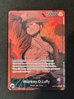 Monkey.D.Luffy (Alternate Art) EB02-010 Extra Booster Anime 25th Collection Foil - Image 1