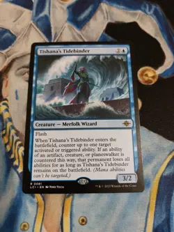 MTG The Lost Caverns of Ixalan LCI Tishana's Tidebinder Rare 0081 NM-M x1 - Image 1