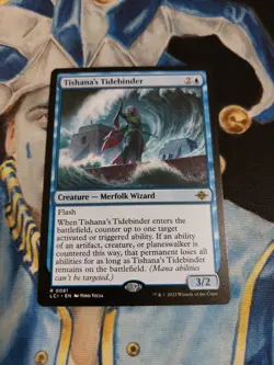 MTG The Lost Caverns of Ixalan LCI Tishana's Tidebinder Rare 0081 NM-M x1 - Image 2