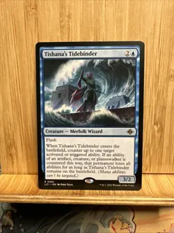 MTG Tishana's Tidebinder the Lost Caverns of Ixalan Light Play Condition - Image 1