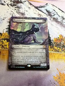 Moonshadow *** Showcase FOIL *** - MTG ECL Lorwyn Eclipsed - NM/MINT M 0313 - Image 2