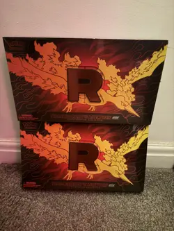 Pokemon TCG Team Rocket's Moltres Ex UPC Ultra Premium Collection Sealed - Image 1