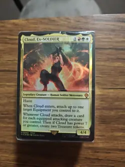 Magic the Gathering Final Fantasy VII 7 Commander Deck - Limit Break [Deck Only] - Image 1