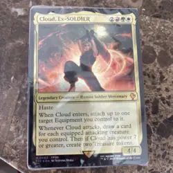 Magic The Gathering Final Fantasy VII 7 Commander Deck - Limit Break - Deck Only - Image 1