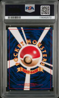 1996 POKEMON BASE SET JAPANESE #150 MEWTWO-HOLO PSA 9 - Image 2