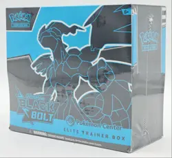 POKEMON SV BLACK BOLT 2025 SEALED POKEMON CENTER ELITE TRAINER BOX Q4094 - Image 1