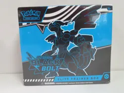 2025 Pokemon Scarlet & Violet Black Bolt Factory Sealed ETB Elite Trainer Box - Image 1