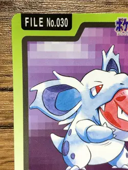 Pokemon Carddass Card Nidorina File No.30 Bandai Pocket Monsters 1997 Japan - Image 3
