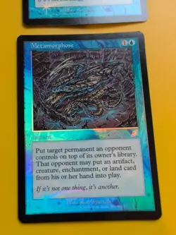 Metamorphose x2 Instant MTG FOIL Shooting Star. Scourge 2003 2 Card. - Image 3