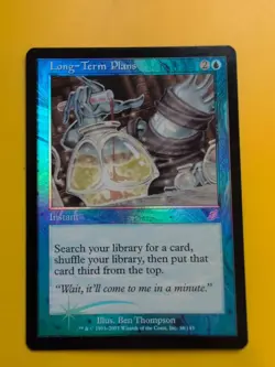 Long-Term Plans. Instant MTG FOIL Shooting Star. Scourge 2003 Card. - Image 1