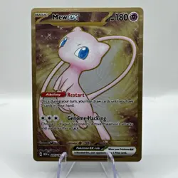 Pokemon TCG Mew EX Metal Gold NM 205/165 Scarlet & Violet 151 Promo Card - Image 3