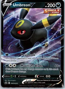 Umbreon V - Promo SWSH: Sword & Shield Promo Cards SWSH203 NM - Image 1