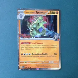 Pokemon Destined Rivals Tyranitar & Typhlosion Holo Lot - 2 Cards - Image 2
