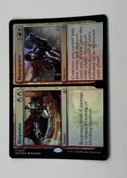 MTG Card Response Resurgence Foil Rare 0247 Ravnica Remastered RVR NM SEE PICS - Image 1