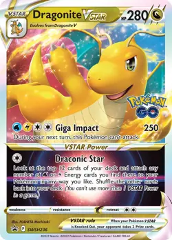 UR-01 Holo Dragonite VSTAR SWSH236 Promo SWSH: Sword & Shield Promo Cards - Image 1