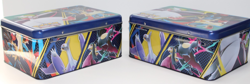 2025 Pokemon TCG Collector Treasure Chest Lunch Boxes (2) Tin w/extra cards/lot - Image 3