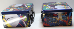 2025 Pokemon TCG Collector Treasure Chest Lunch Boxes (2) Tin w/extra cards/lot - Image 4
