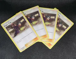 4x PLAYSET Koga's Trap - 59/68 - Hidden Fates Pokemon Card NM - Image 1