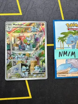 Pokemon Card Machoke Scarlet & Violet 151 Illustration Rare 177/165 324 💎NM💎 - Image 1