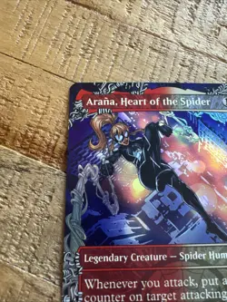 2025 Magic The Gathering Spider-Man R 0213 Arana, Heart Of The Spider Foil Card - Image 2