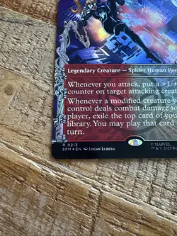 2025 Magic The Gathering Spider-Man R 0213 Arana, Heart Of The Spider Foil Card - Image 5