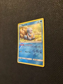 Squirtle 22/181 Reverse Holo Team Up Sun and Moon Pokemon Card - Image 4