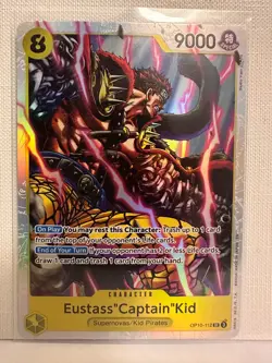 ONE PIECE Card Game TCG / Eustass"Captain"Kid OP10-112 V.1 / SR English NM - Image 1