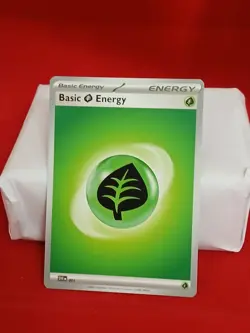 Pokemon Sve Basic Grass Energy Card 001 - Image 1
