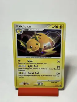 Pokemon Raichu Reverse Holo Card Stormfront LP 8/100 NM - Image 4